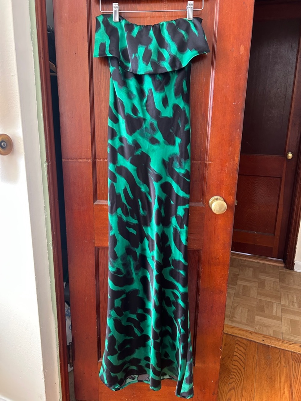 Leopard Print Maxi Gown